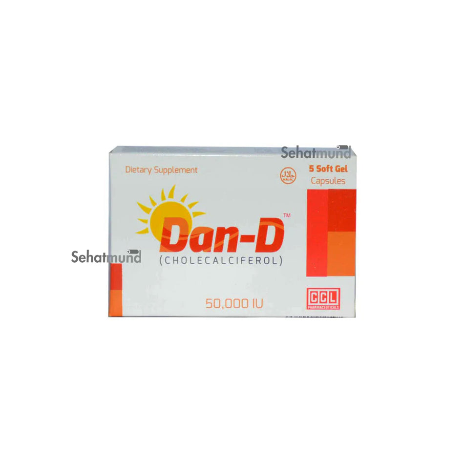 Dan-D Soft Gel Capsules 50,000IU