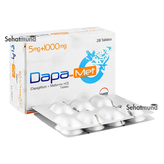 Dapa Met XR Tablets 5mg+1000mg