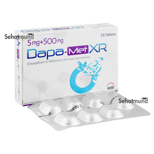 Dapa Met XR Tablets 5mg+500mg