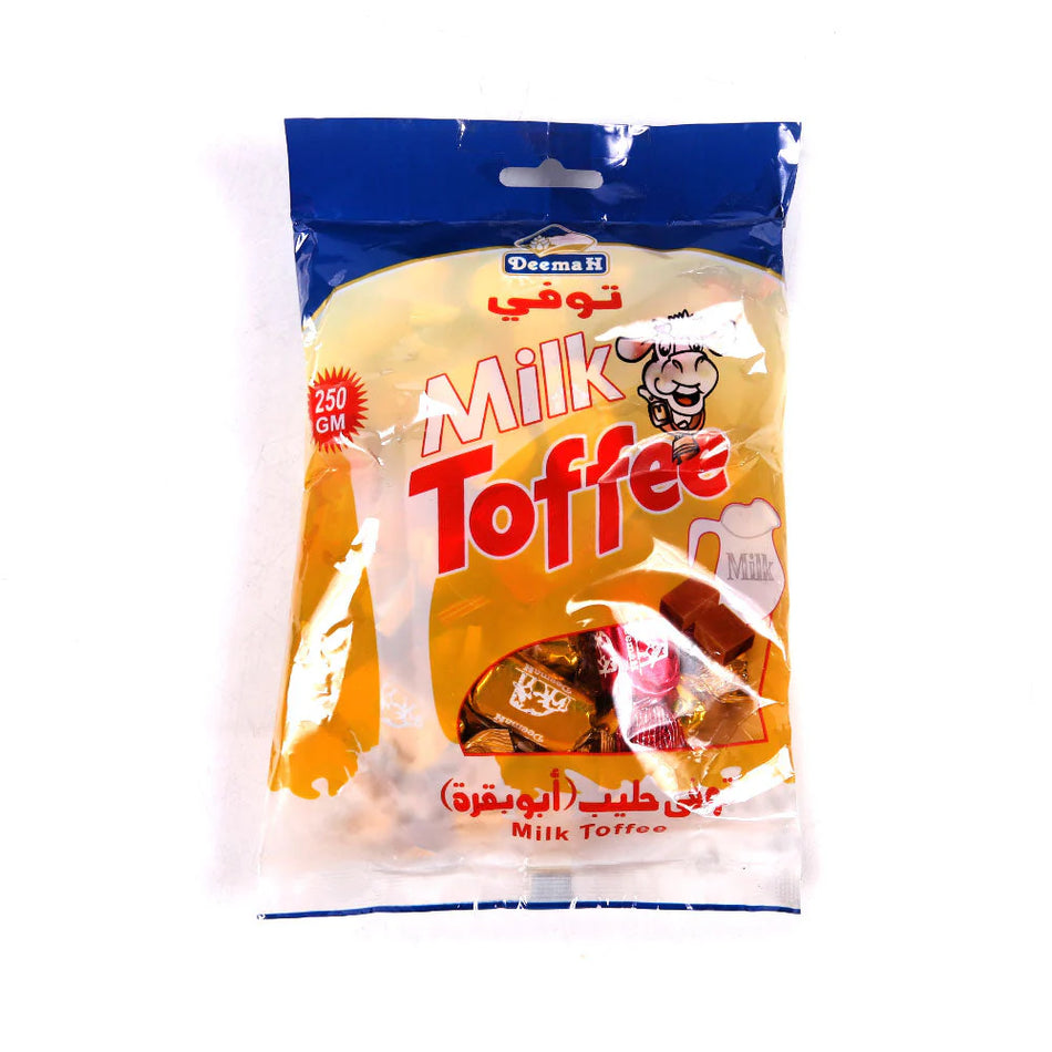 Deemah Milk Toffee Candy Pouch 250g