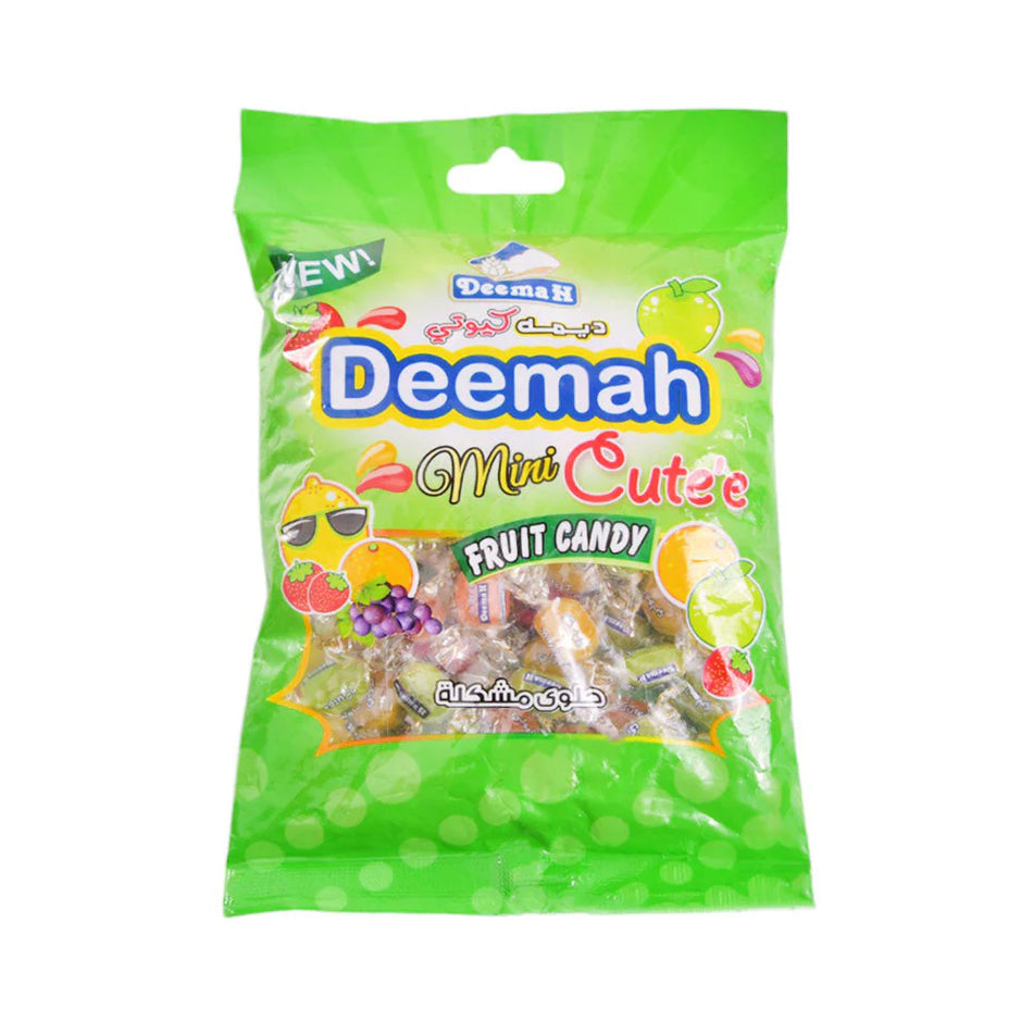 Deemah Mini Cutee Fruit Candy Pouch 225g