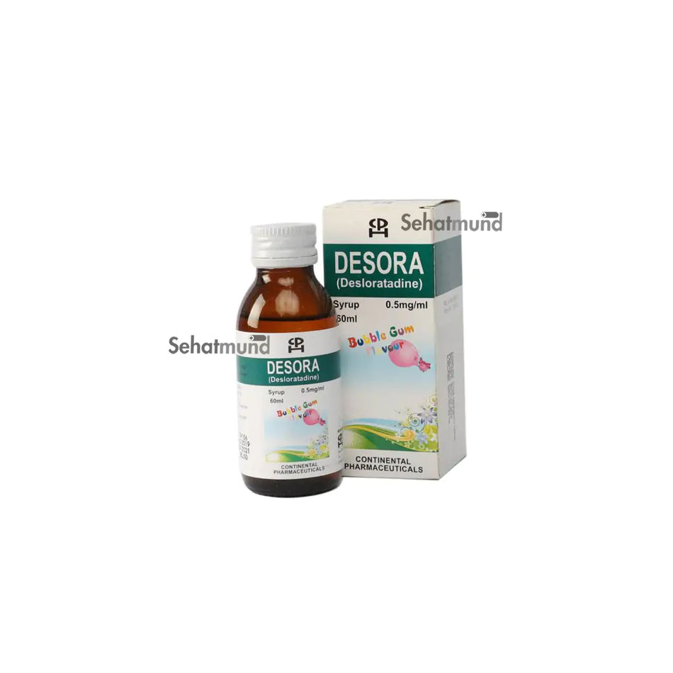 Desora 60ml Syrup 0.5 mg/ml