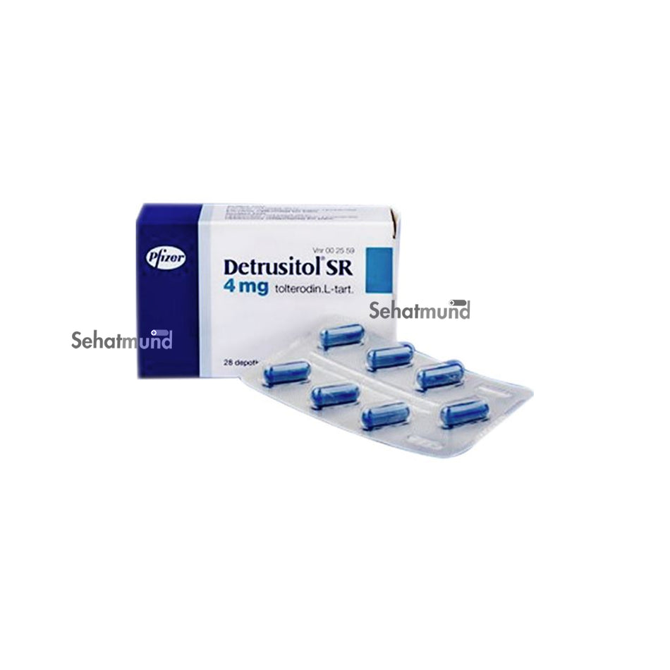 Detrusitol SR Capsules 4mg