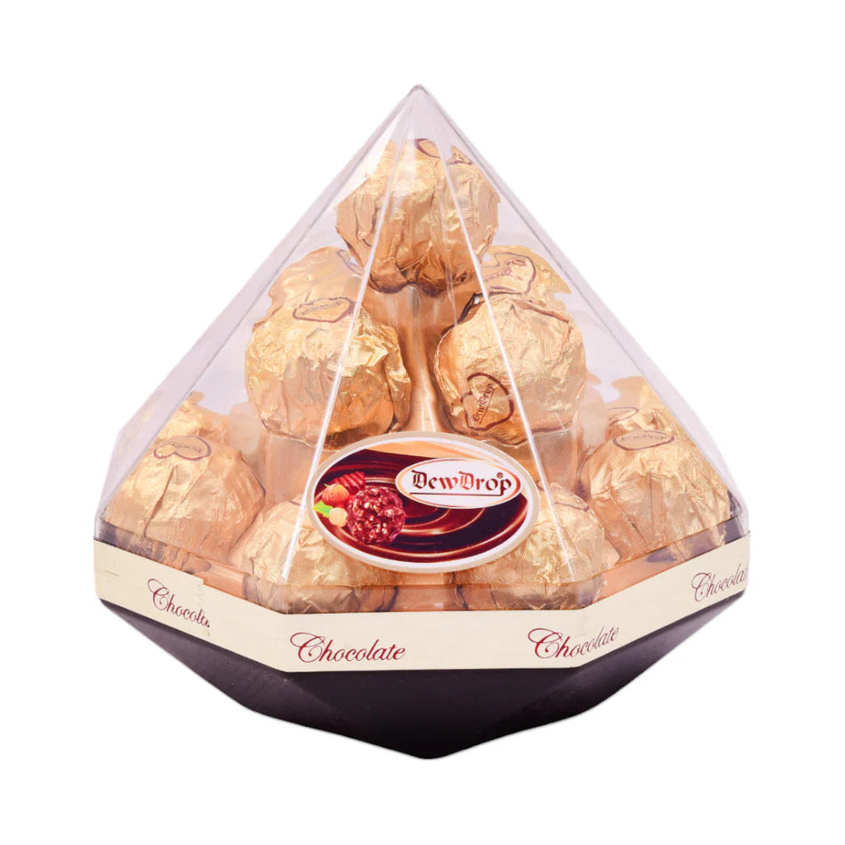 Dew Drop Peanut Chocolate Golden Diamond Shape D13G 163g