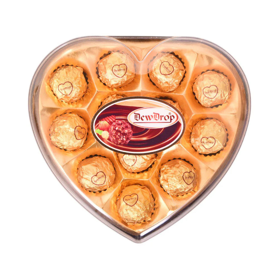 Dew Drop Peanut Chocolate Golden Heart H12G 150g