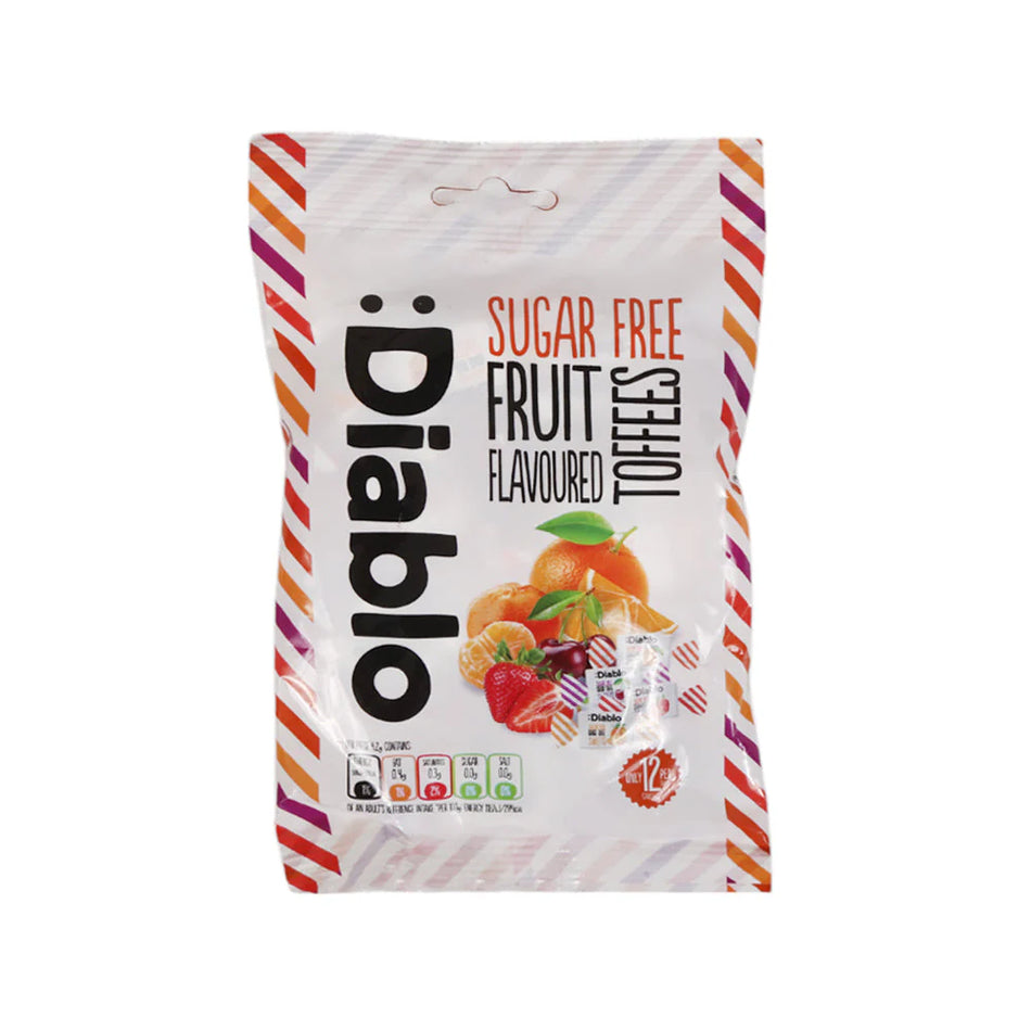 Diablo Candy Fruit Sugar Free 75g