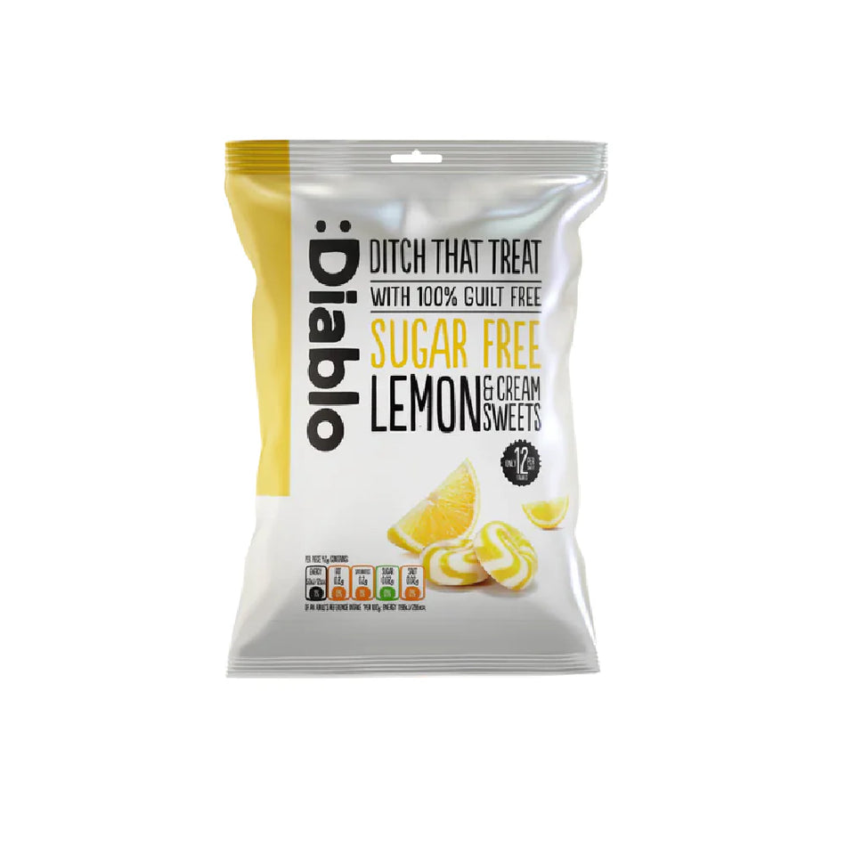 Diablo Candy Lemon Sugar Free 75g