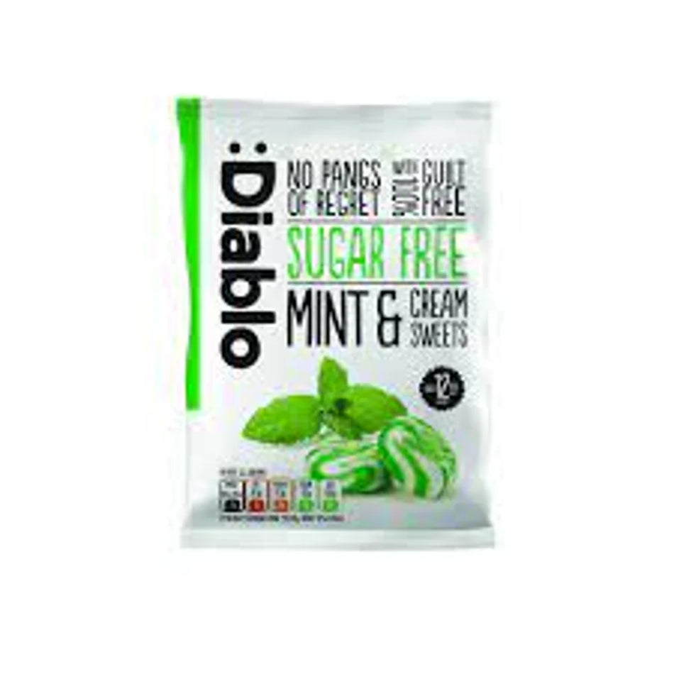 Diablo Candy Mint Sugar Free 75g