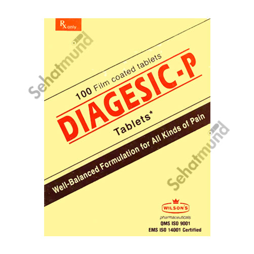 Diagesic-P Tablet 500/3/70mg