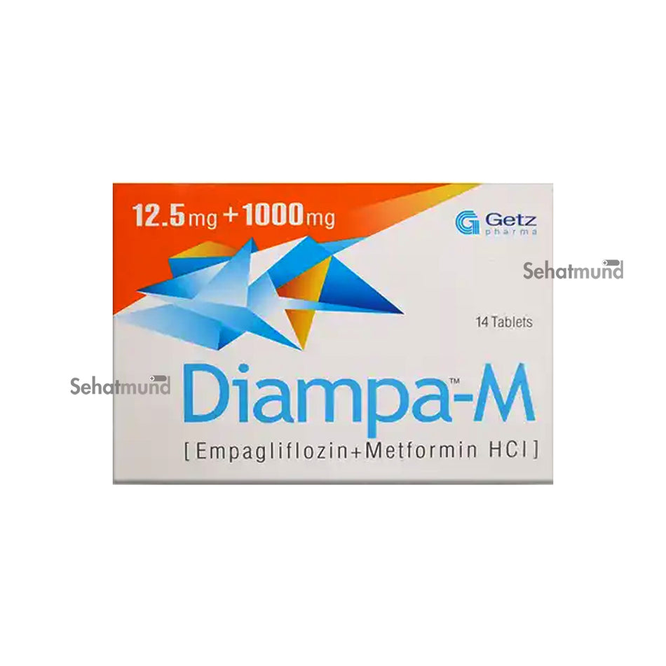 Diampa-M Tablet 12.5mg+1000mg