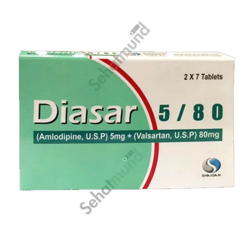 Diasar Tablets 5/80mg