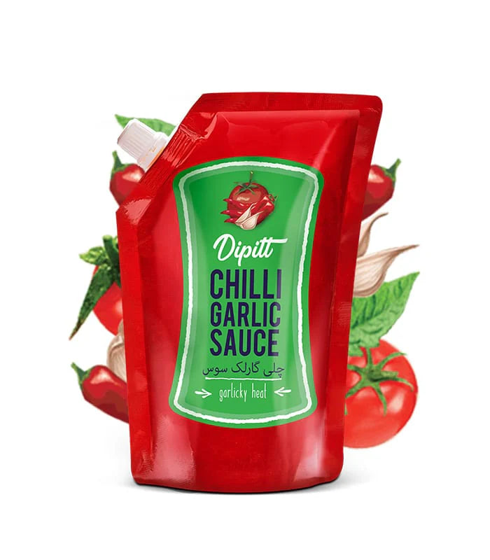 Dipitt Chilli Garlic Sauce Pouch 800g