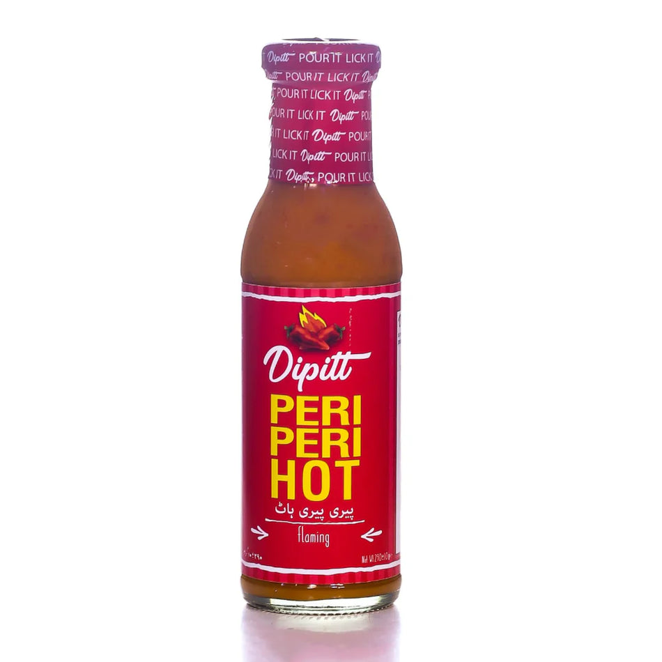 Dipitt Peri Peri Hot Sauce Bottle 300g