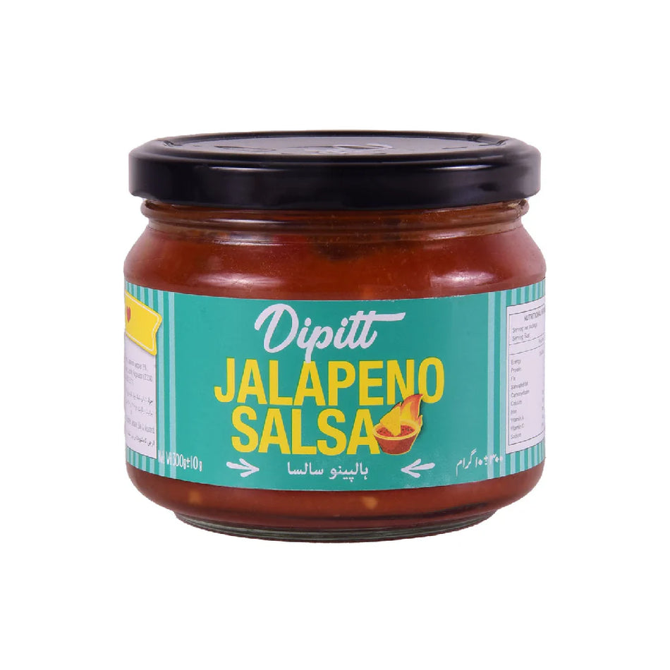 Dipitt Salsa Jalapeno Dip Sauce 300g