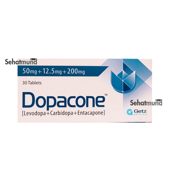 Dopacone Tablets 50+12.5+200mg