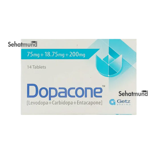 Dopacone Tablets 75+8.75+200mg