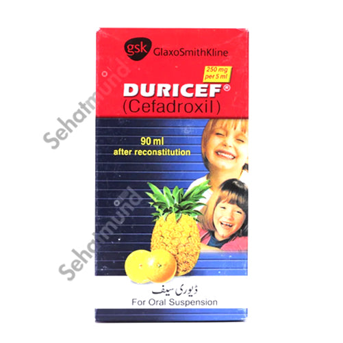 Duricef 250mg Syrup 90ml