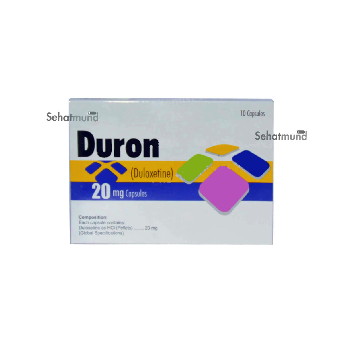 Daron Medication Duron Capsules 20mg – SehatMund Online Medicine