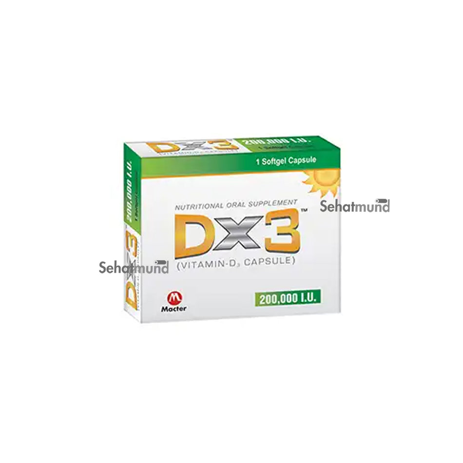 Dx3 Capsules 200000 IU