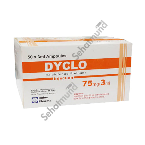 Dyclo  Injection 50Amp  75mg/3ml