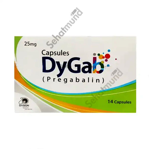 Dygab Capsules 25mg