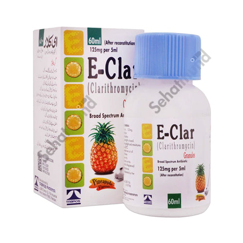 E-Clar  Syrup 125mg/5ml 60ml