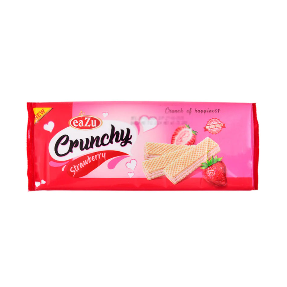 Eazu Crunchy Wafer (Strawberry) 75g