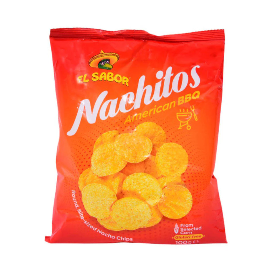 El Sabor Nachitos Chips American BBQ 100g