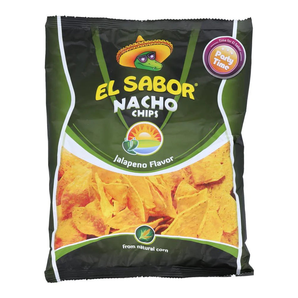 El Sabor Nacho Chips Jalapeno Flavor 225g