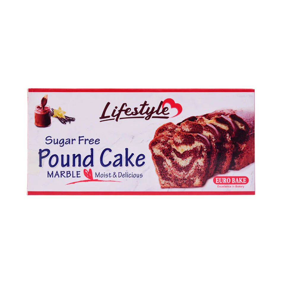 Euro Bake Sugar Free Pound Cakes Marble 200g