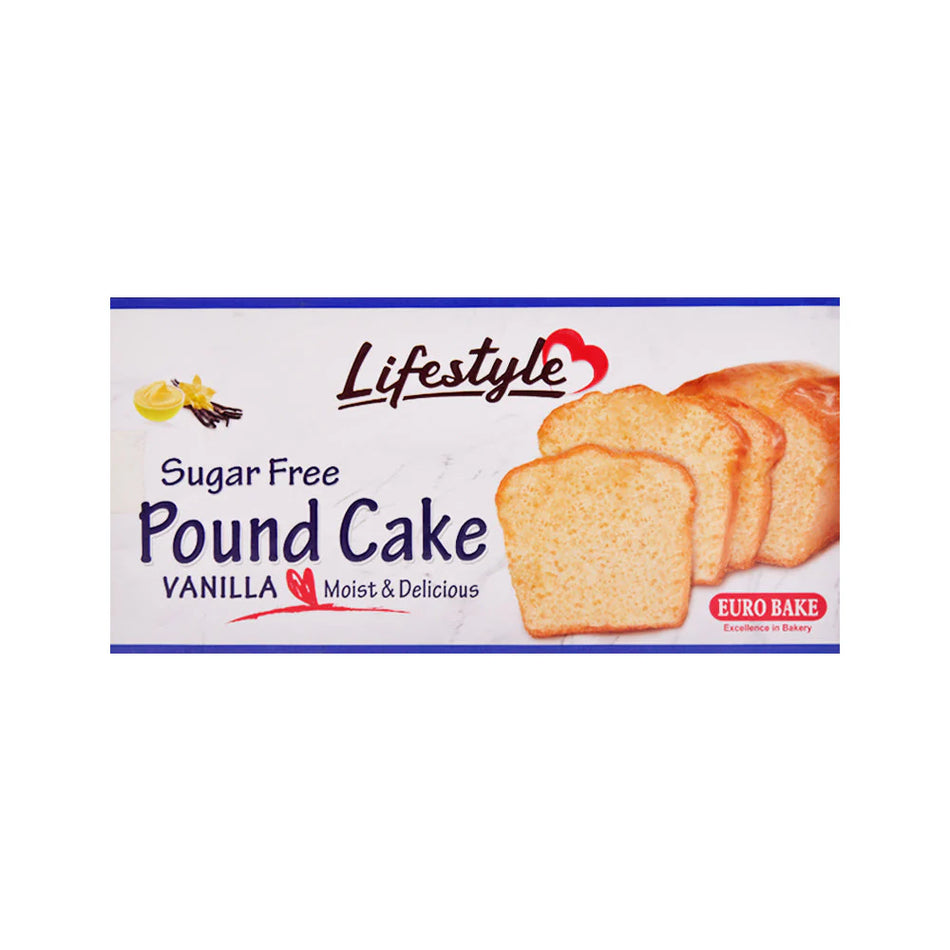 Euro Bake Sugar Free Pound Cakes Vanilla 200g