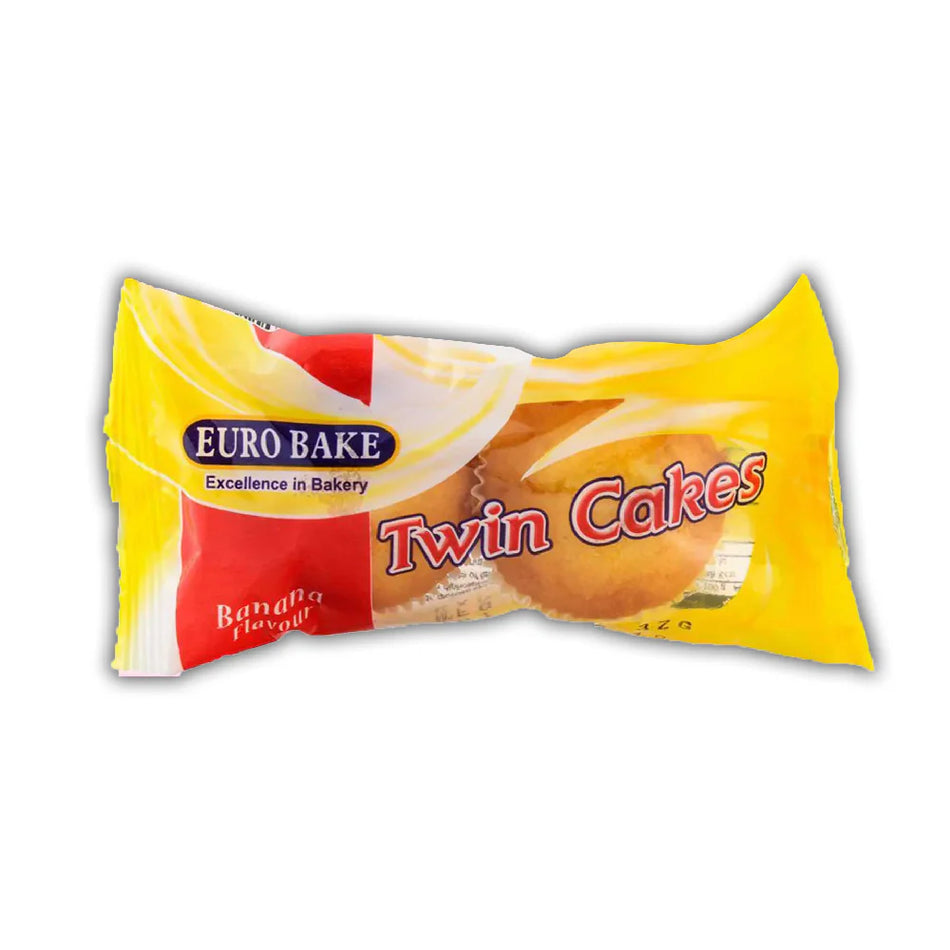 Euro Cake Twin Cakes Banana Flavour 30g