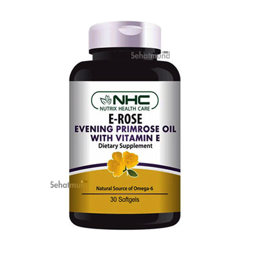 E+ Evening Primrose Oil Vitamin E Capsules