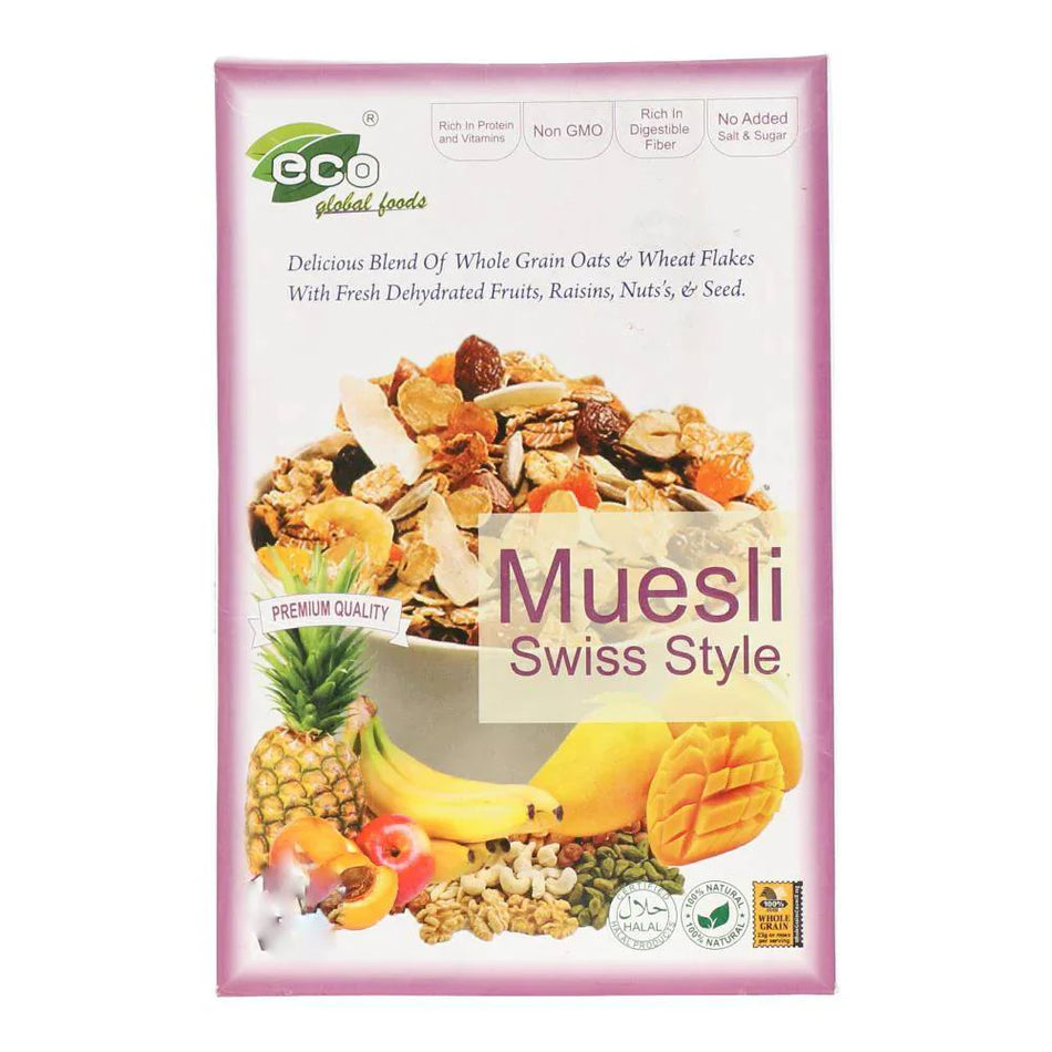 Eco Muesli Swiss Style Box 500g