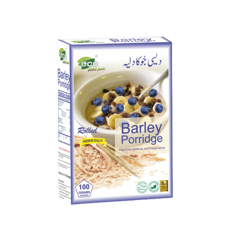Eco Rolled Barley Porridge 100g