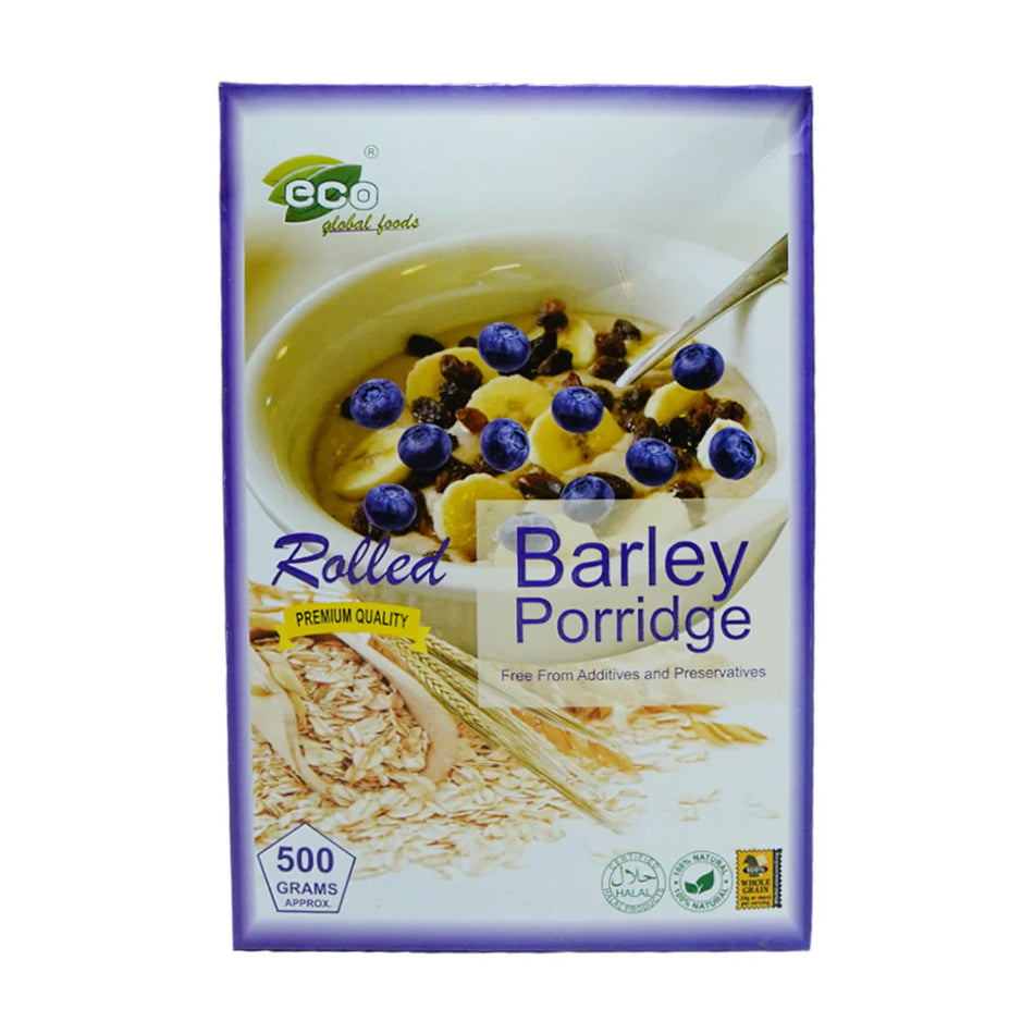 Eco Rolled Barley Porridge Box 500g