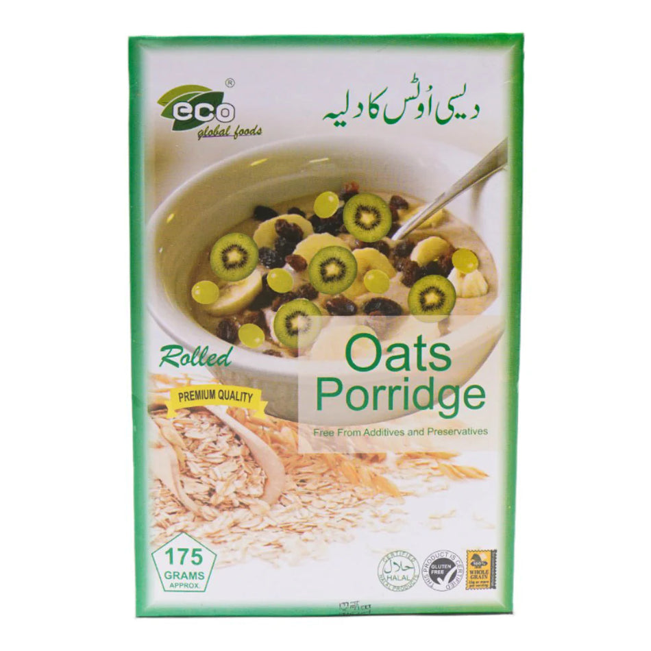 Eco Rolled Oats Porridge 175g