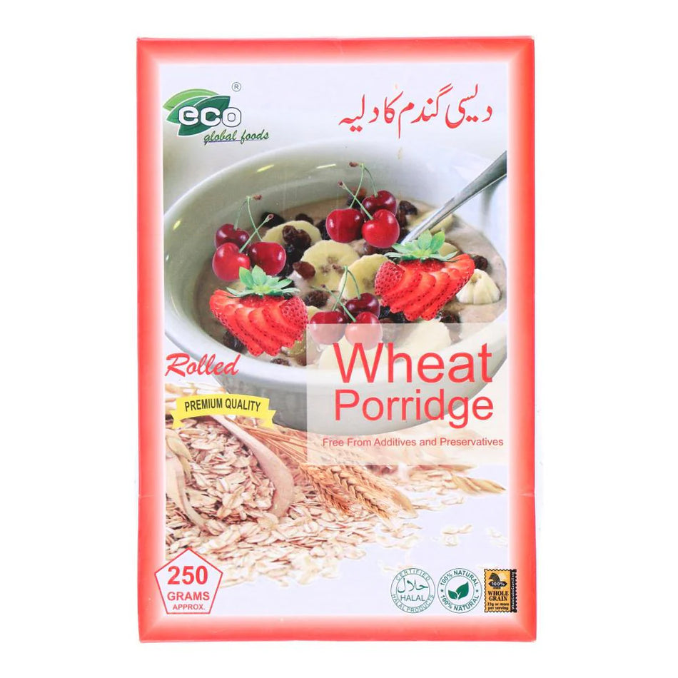 Eco Rolled Wheat Porridge 250g