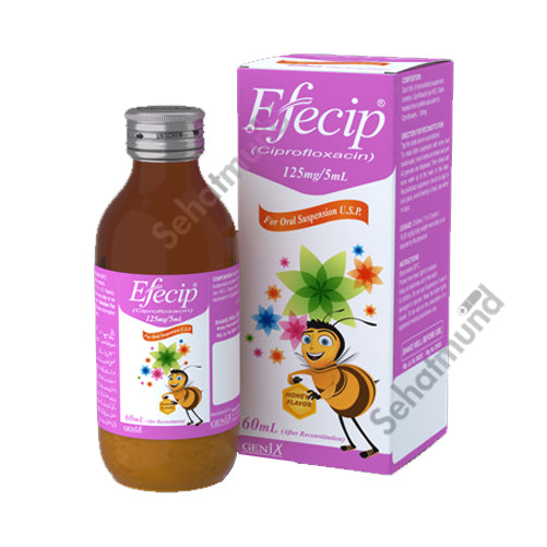 Efecip 125mg Syrup 60ml