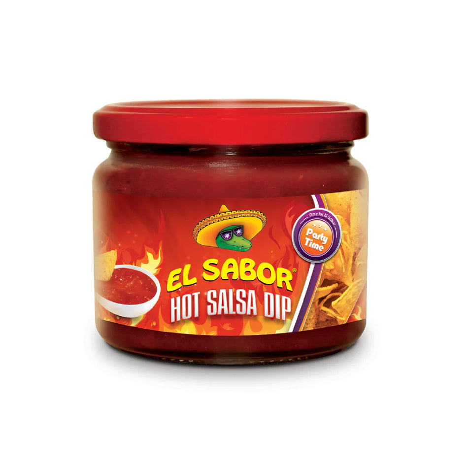 El Sabor Sauce Hot Salsa Dip 300g