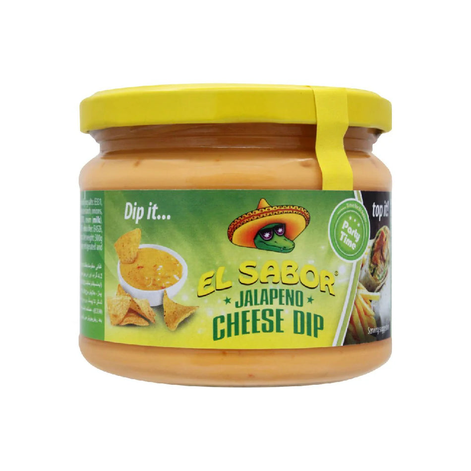 El Sabor Sauce Jalapeno Cheese Dip 300g