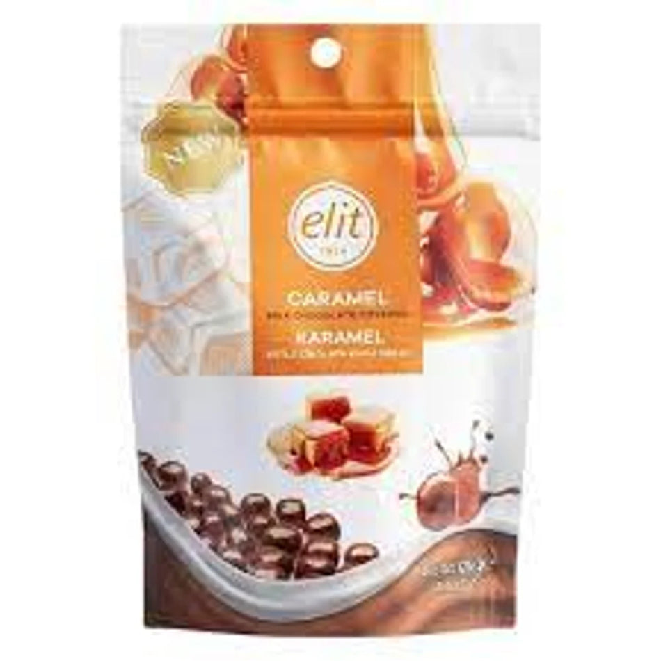Elit Chocolate Caramel Pouch 125g