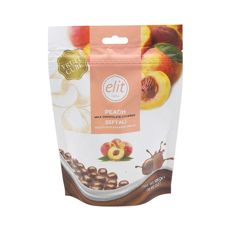 Elit Chocolate Cube Peach 125g