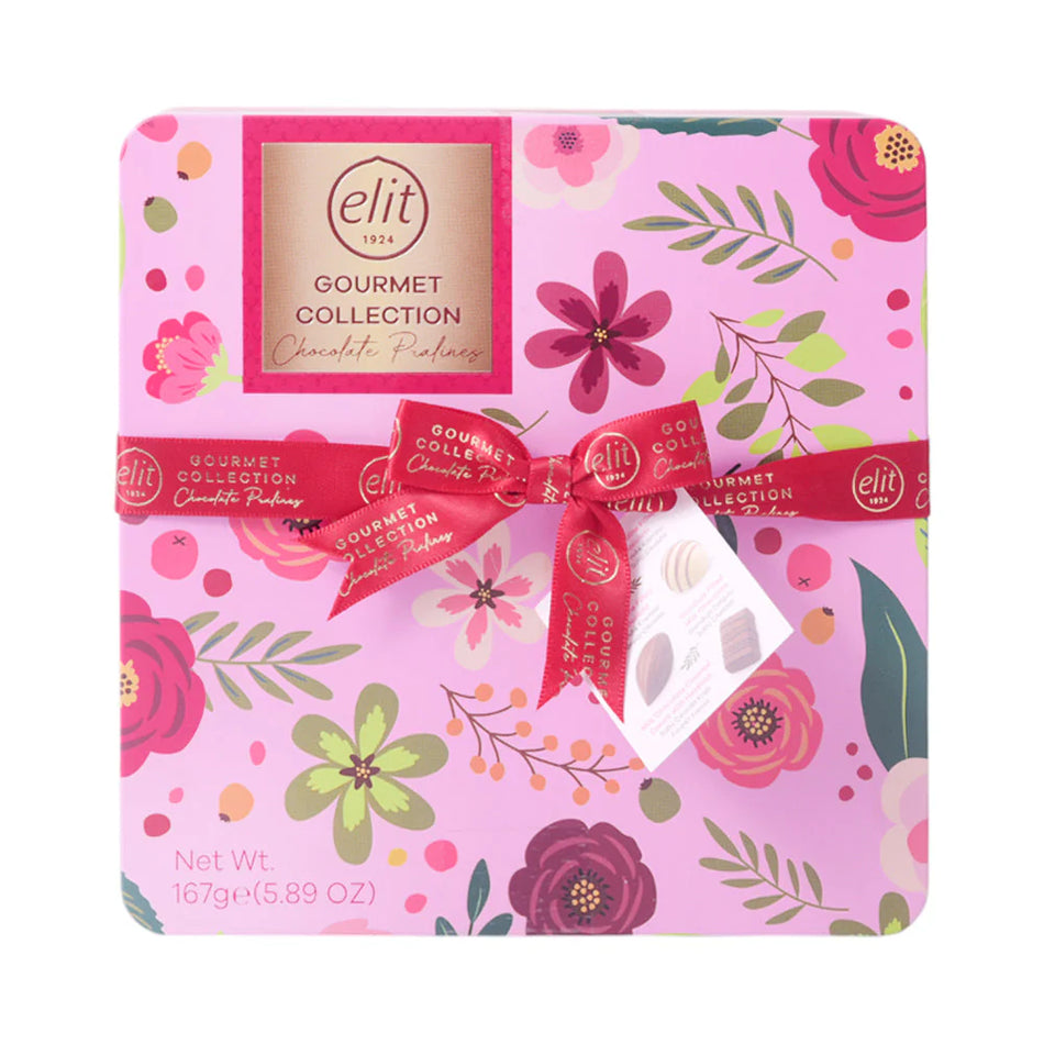 Elit Chocolate Gourmet Collection Square Tin 167g
