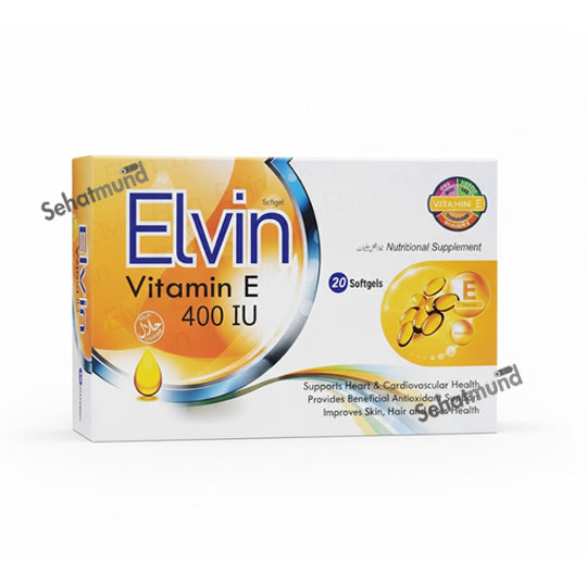 Elvin Vitamin E Softgels