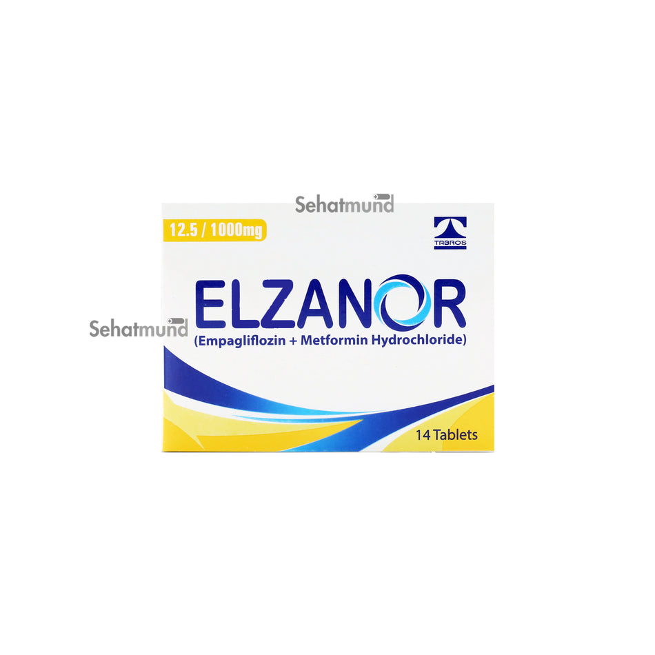 Elzanor Tablets 12.5/1000mg