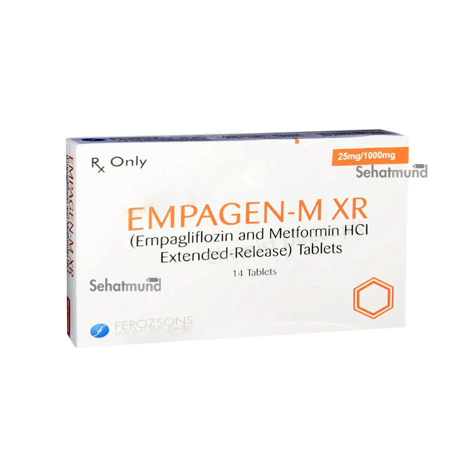 Empagen-M XR Tablets 25/1000mg