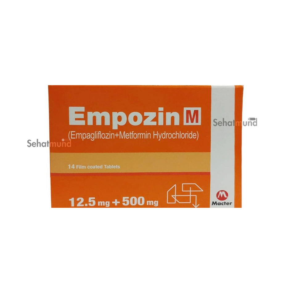 Empozin M Tablets 12.5mg+500mg