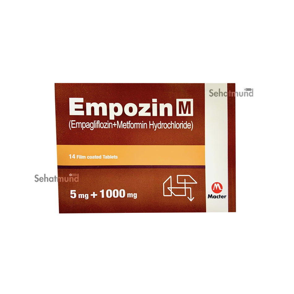 Empozin M Tablets 5mg+1000mg