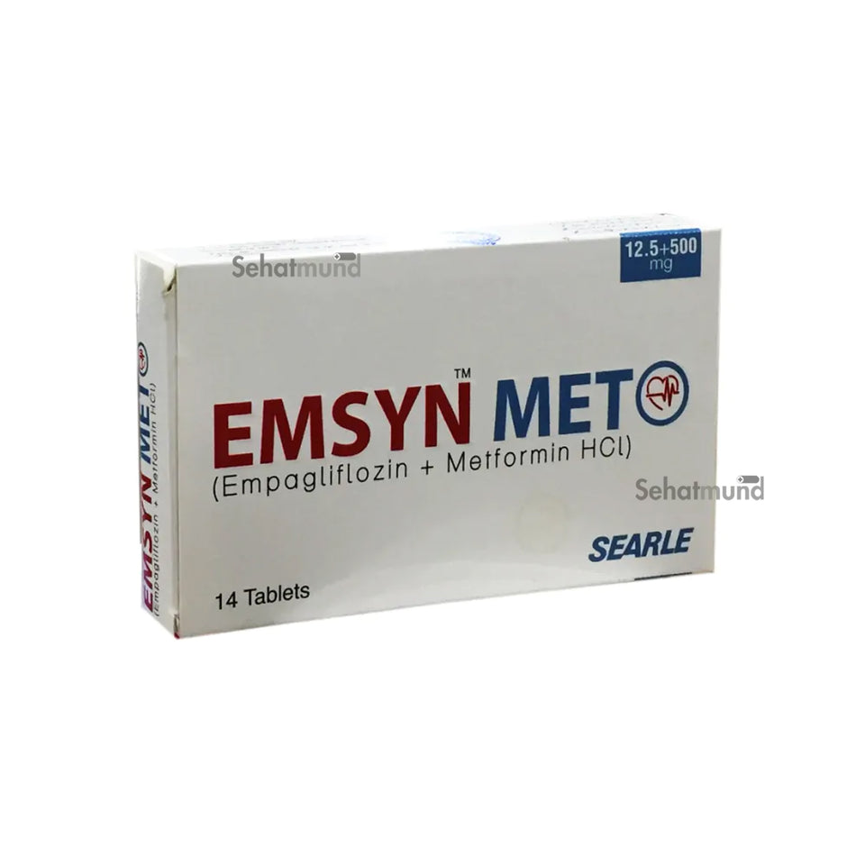 Emsyn Met Tablets 12.5+500mg